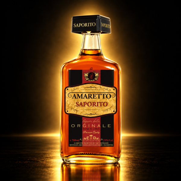 Amaretto Saporito 700 ml – шише амарето