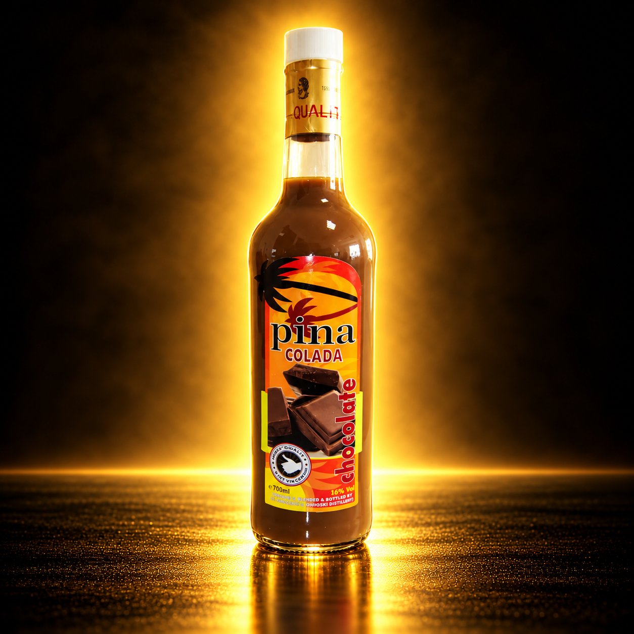 Piña Colada Chocolate 700 ml – шише чоколаден ликер