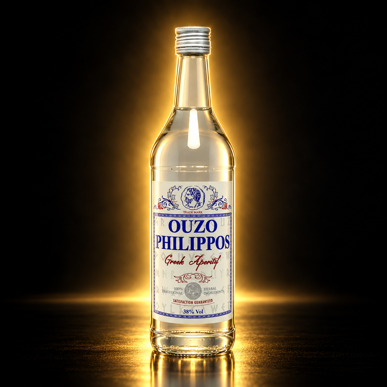 Ouzo Philippos 1 литар – шише узо