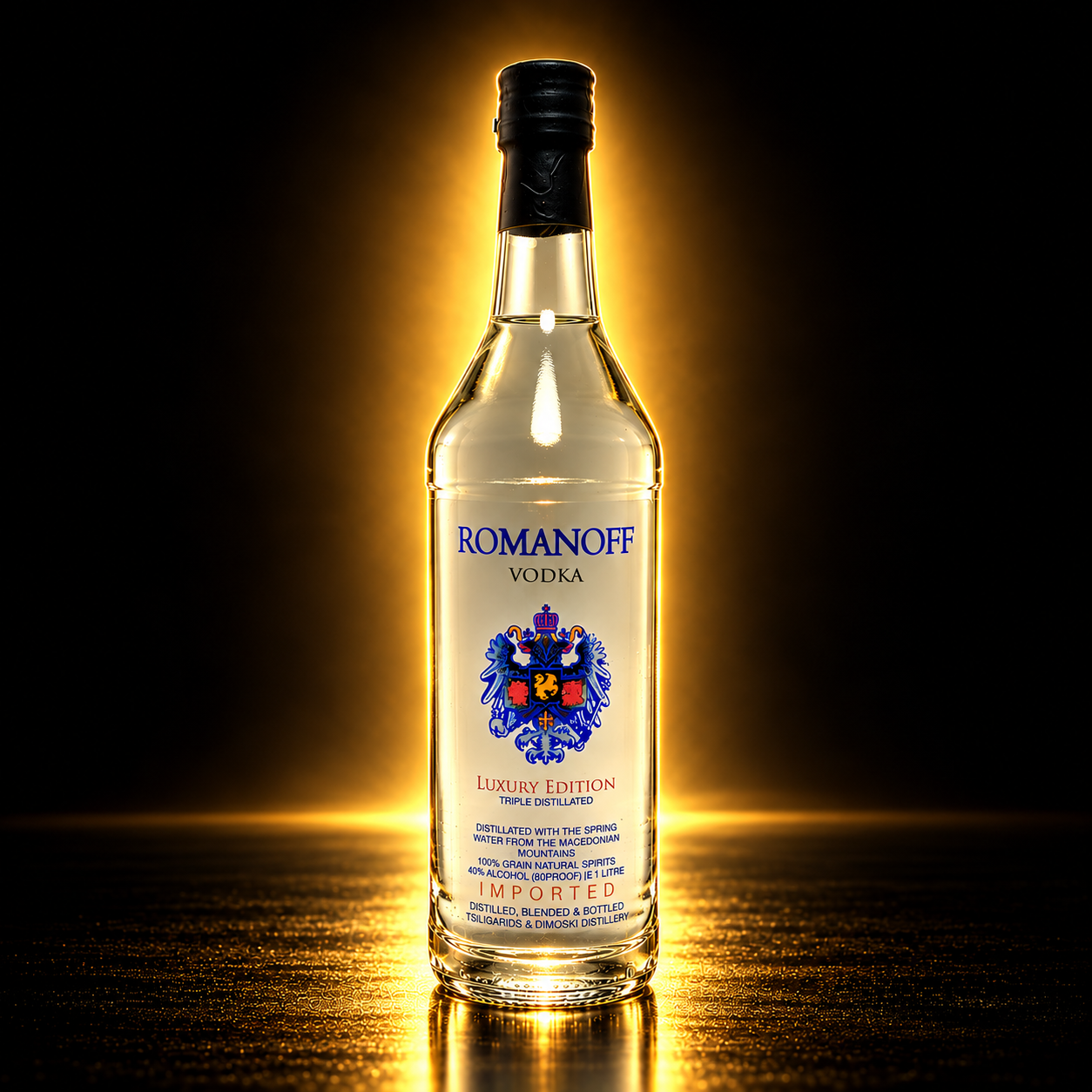 Romanoff Vodka 1 литар – шише вотка