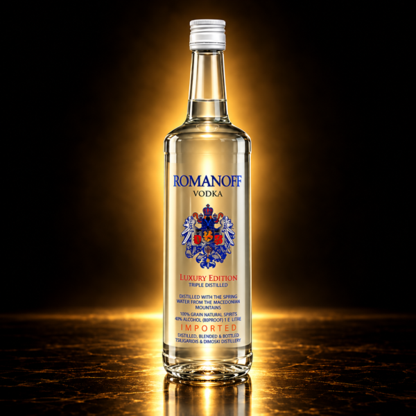 Romanoff Vodka – шише вотка