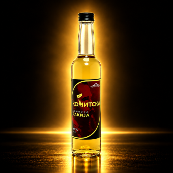 Komitska Rakija – шише сливова ракија