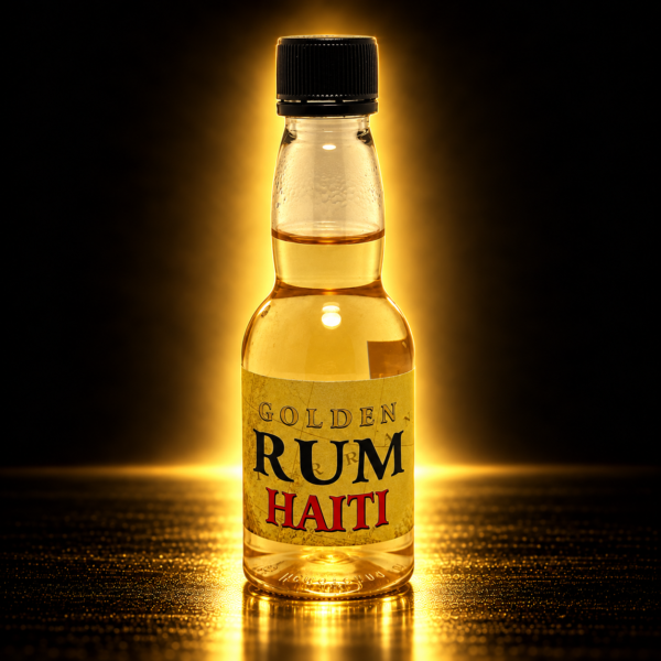 Haiti Golden Rum – шише златен рум