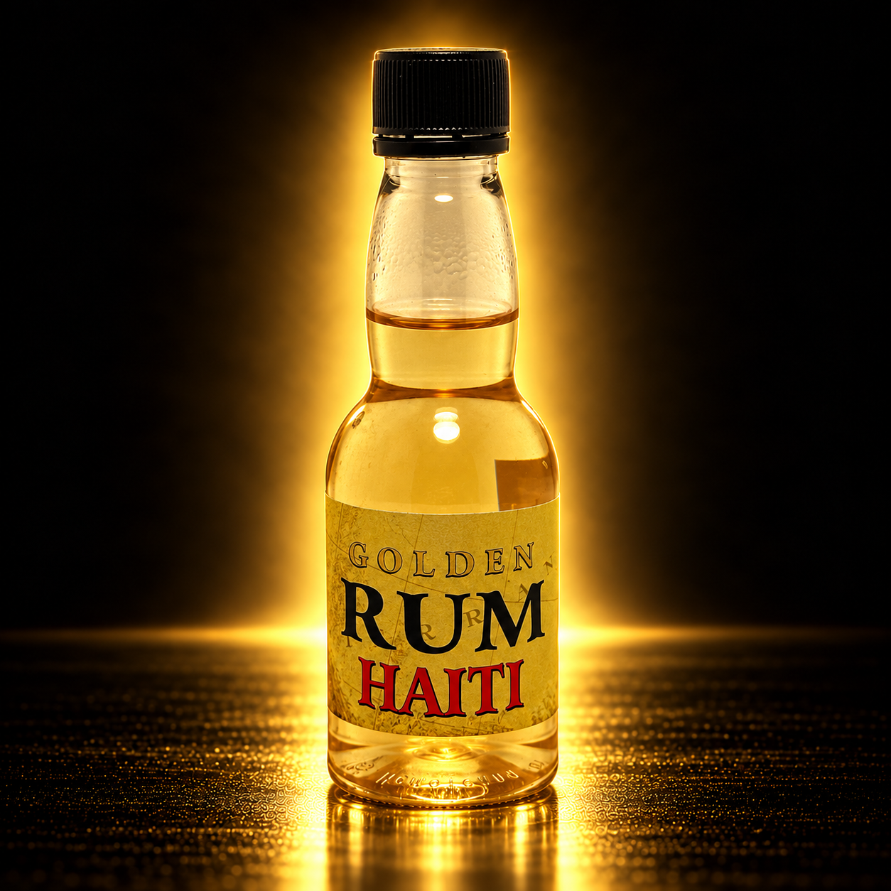 Haiti Golden Rum – шише златен рум