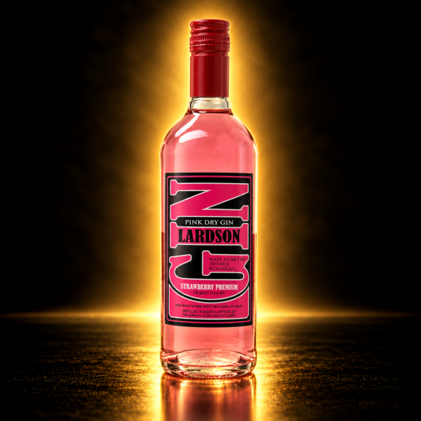 Pink Dry Gin – шише розов џин