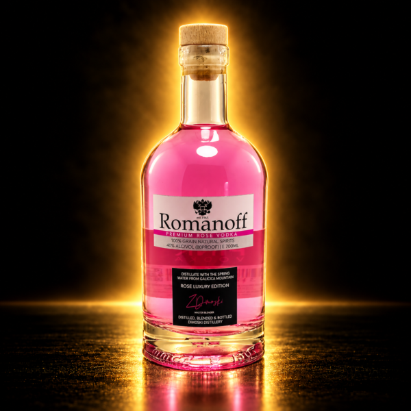 Romanoff Pink Rose – шише вотка