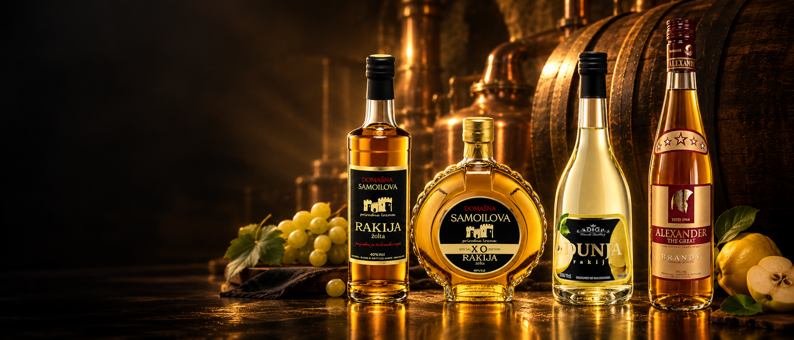 Dimoski Distillery premium collection